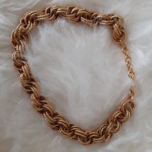 Gold necklace